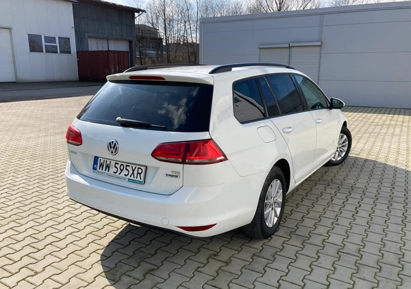 Volkswagen Golf cena 36900 przebieg: 164398, rok produkcji 2016 z Kraków małe 56